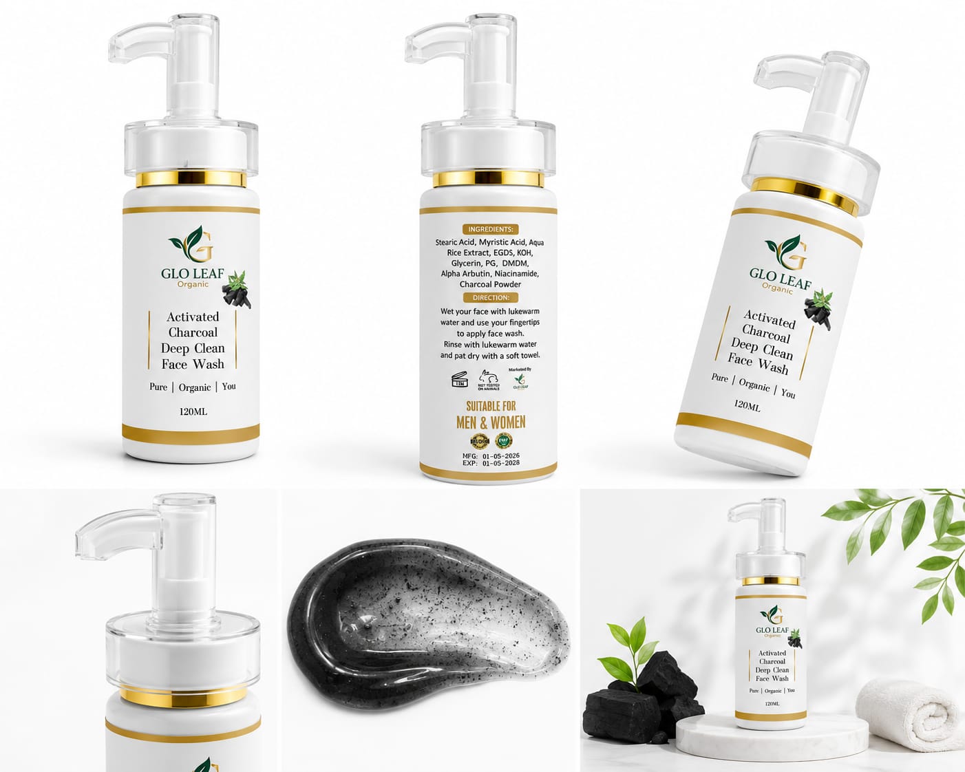 Activated Charcoal Face Wash - Image 2