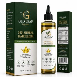 Gloleaforganic 360° herbal hair elixir