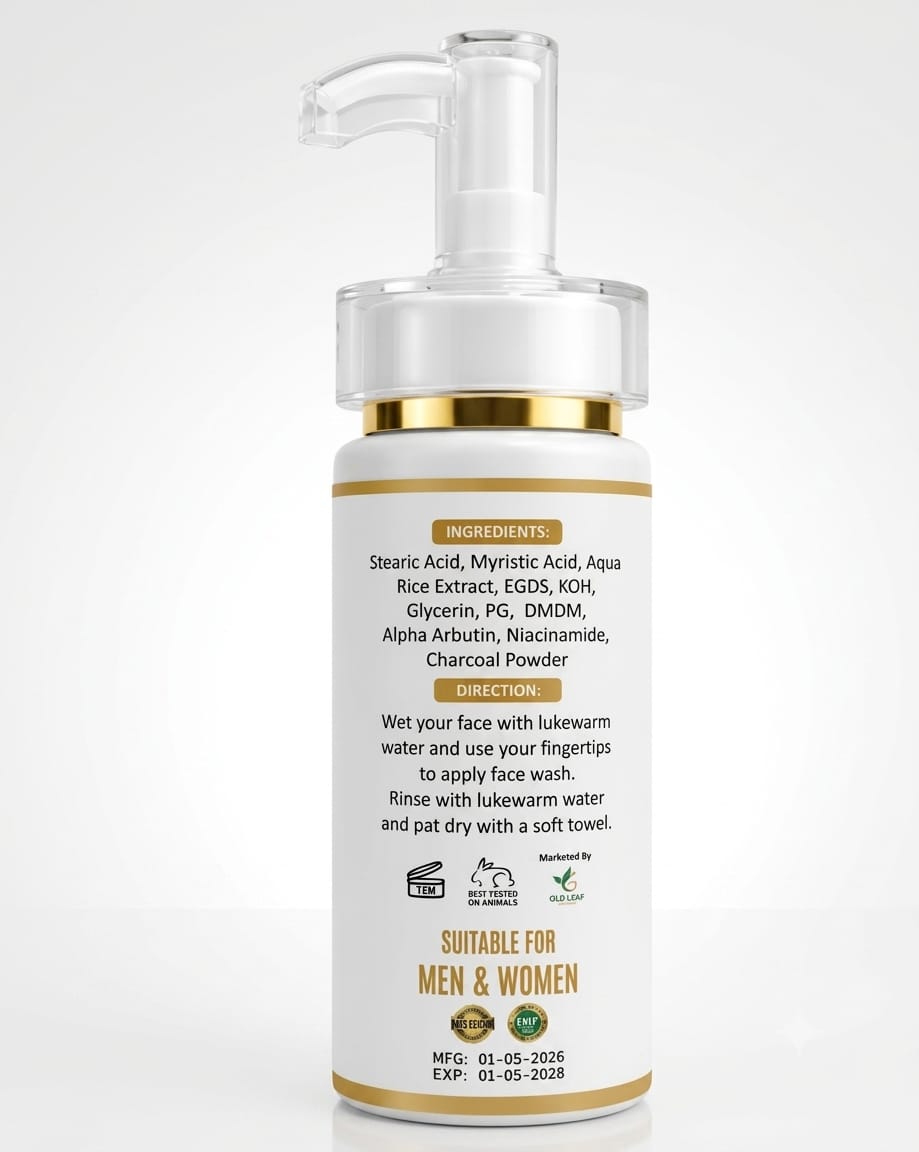 Rice Bran Brightening Face Wash (For Oily Skin) - Image 2